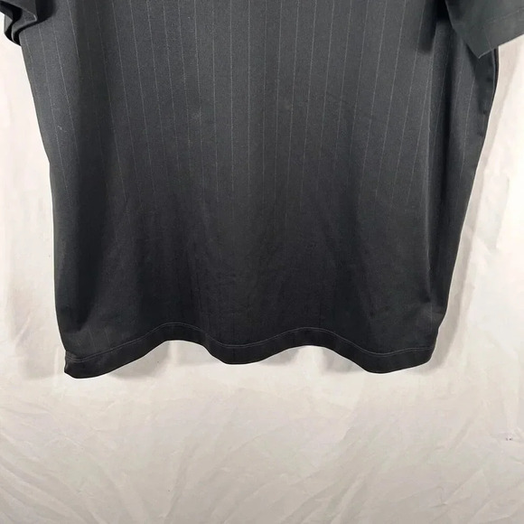 Nike Golf Cat Work Tools Polo Shirt Men's XXL Black Short Sleeve 1/4 Button - Picture 3 of 10